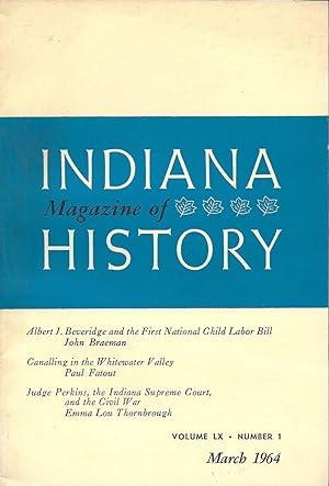 Immagine del venditore per ALBERT J. BEVERIDGE AND THE FIRST NATIONAL CHILD LABOR BILL. venduto da Legacy Books