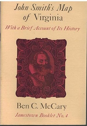 Seller image for JOHN SMITH'S MAP OF VIRGINIA With a Brief Account of its History for sale by The Avocado Pit