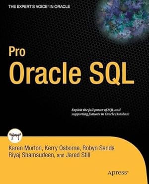 Seller image for Pro Oracle SQL for sale by Rarewaves.com USA