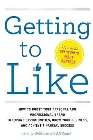 Seller image for Getting to Like for sale by Rarewaves USA United