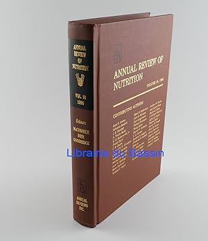 Seller image for Annual Review of Nutrition Volume 16 for sale by Librairie du Bassin