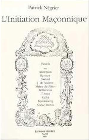 Seller image for Initiation ma�onnique for sale by Librairie du Souffle de l'Esprit