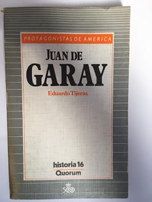 Immagine del venditore per Juan de Garay venduto da NAVEBOOKS