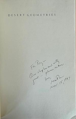 Seller image for Desert Geometries for sale by Stellar Books & Ephemera, ABAA