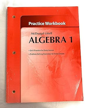 Seller image for Holt McDougal Larson Algebra 1: Practice Workbook for sale by Greenworld Books