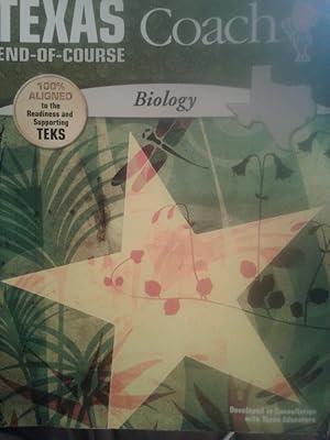 Seller image for Texas End-Of-Course Coach: Biology for sale by Greenworld Books