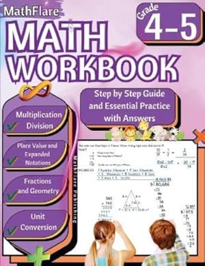 Imagen del vendedor de MathFlare - Math Workbook 4th and 5th Grade a la venta por Rarewaves USA United