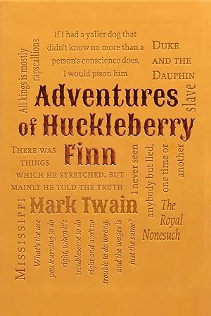 Imagen del vendedor de Adventures of Huckleberry Finn (Word Cloud Classics) a la venta por Zoom Books East