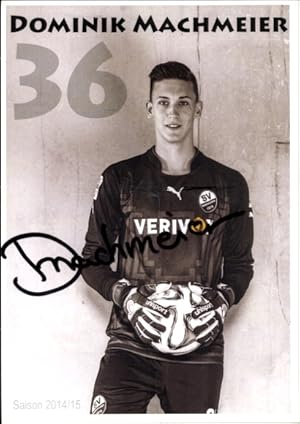 Bild des Verk�ufers f�r Autogrammkarte Fu�baller Dominik Machmeier, SV Sandhausen, Autogramm zum Verkauf von akpool.de - akpool GmbH