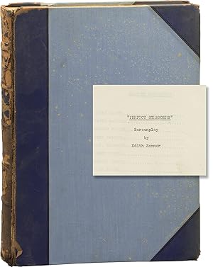 Imagen del vendedor de Perfect Strangers (Original screenplay for the 1950 film, presentation copy belonging to producer Jerry Wald) a la venta por Royal Books, Inc., ABAA