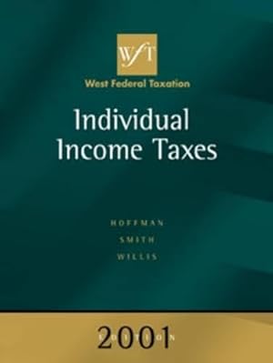 Image du vendeur pour West Federal Taxation 2001 Edition: Individual Income Taxes mis en vente par -OnTimeBooks-