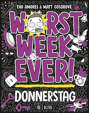 Imagen del vendedor de Worst Week Ever - Donnerstag: Band 4 Comic Roman f�r Kinder ab 10 Jahre ? Witzige Bilder und einfache Texte begeistern Comicfans sowie Lesemuffel a la venta por Rarewaves.com USA