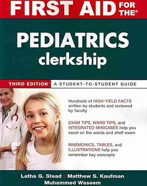 Immagine del venditore per First Aid for the Pediatrics Clerkship venduto da Bay State Book Company