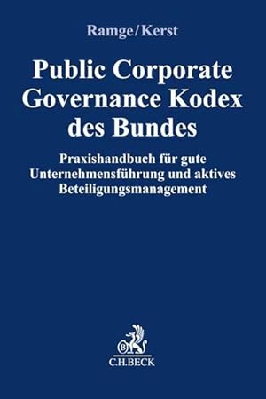 Immagine del venditore per Public Corporate Governance Kodex des Bundes venduto da buchversandmimpf2000