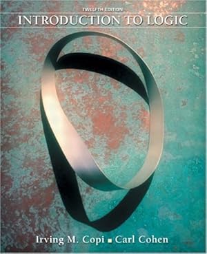 Imagen del vendedor de Introduction to Logic a la venta por Goodwill of Greater Milwaukee and Chicago