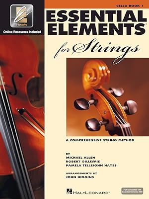 Seller image for Essential Elements for Strings - Cello Book 1 with EEi Online Resources | Cello Method Songbook and Sheet Music for School Band Students and Teachers | Comprehensive String Method for sale by Goodwill of Greater Milwaukee and Chicago