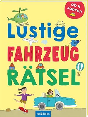 Imagen del vendedor de Lustige Fahrzeug-R�tsel: Labyrinthe, Punkter�tsel und vieles mehr R�tselheft ab 4 Jahren (Lustige R�tsel) a la venta por Rarewaves.com USA
