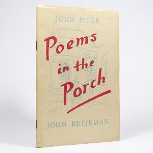 Imagen del vendedor de Poems in the Porch - First Edition a la venta por Benedict Wilson Books
