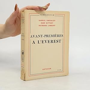 Immagine del venditore per Avant-premieres a l'Everest venduto da Bookbot
