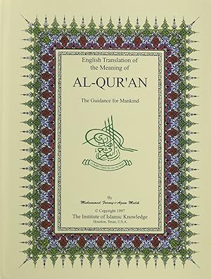 Immagine del venditore per English Translation of the Meaning of Al-Qur'an: The Guidance for Mankind (English Only) venduto da Goodwill Southern California