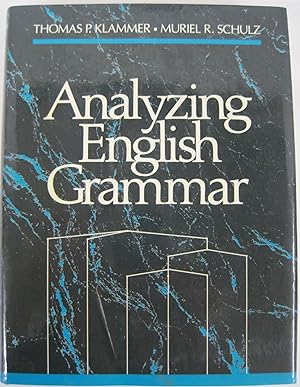 Bild des Verk�ufers f�r Analyzing English Grammar zum Verkauf von Goodwill Southern California