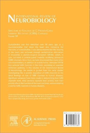 Imagen del vendedor de Structure to Function of G Protein-Gated Inwardly Rectifying (GIRK) Channels a la venta por Rarewaves.com UK