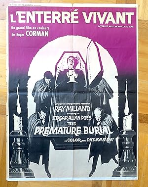 Seller image for L'enterr� vivant. Affiche for sale by La Bergerie