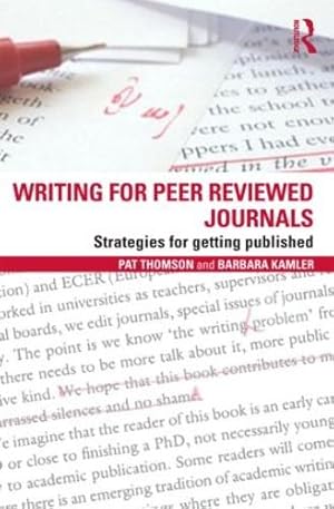 Immagine del venditore per Writing for Peer Reviewed Journals venduto da Rarewaves.com USA