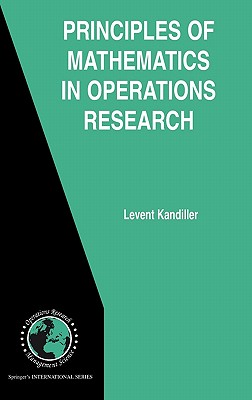 Seller image for Principles of Mathematics in Operations Research (Hardback or Cased Book) for sale by BargainBookStores