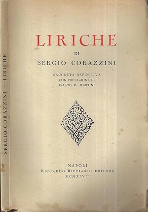 Bild des Verk�ufers f�r Liriche zum Verkauf von Biblioteca di Babele