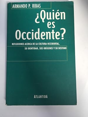 Seller image for Qui�n es occidente? for sale by NAVEBOOKS