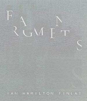 Bild des Verk�ufers f�r Fragments: Ian Hamilton Finlay zum Verkauf von preigu