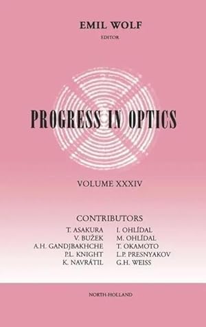 Immagine del venditore per Progress in Optics venduto da preigu
