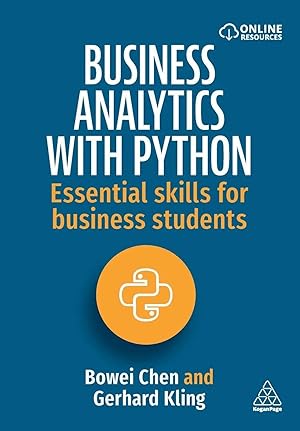 Bild des Verk�ufers f�r Business Analytics with Python | Essential Skills for Business Students zum Verkauf von preigu