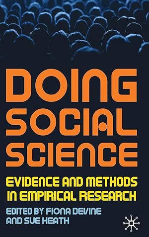 Imagen del vendedor de Doing Social Science a la venta por preigu