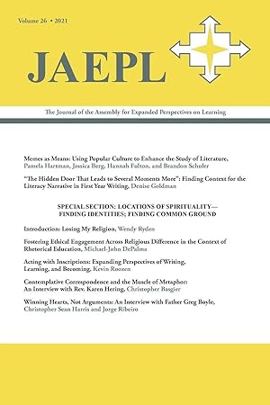 Seller image for JAEPL 26 (2021) | The Journal of the Assembly for Expanded Perspectives on Learning for sale by preigu