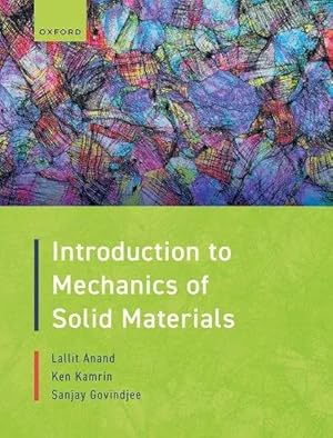 Bild des Verk�ufers f�r Introduction to Mechanics of Solid Materials zum Verkauf von preigu