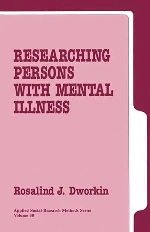 Seller image for Researching Persons with Mental Illness for sale by preigu