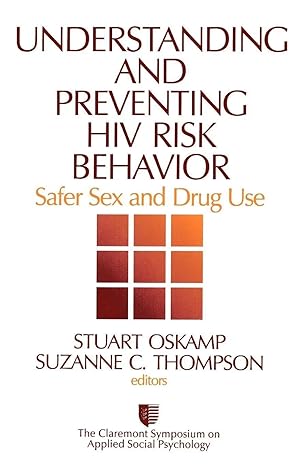 Seller image for Understanding and Preventing HIV Risk Behavior | Safer Sex and Drug Use for sale by preigu
