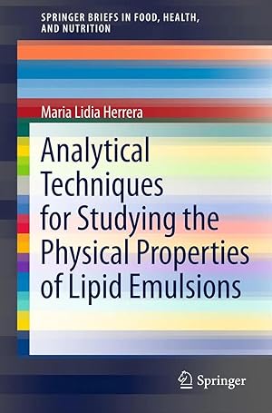 Seller image for Analytical Techniques for Studying the Physical Properties of Lipid Emulsions for sale by preigu