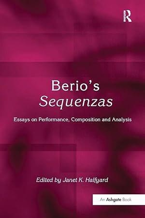 Bild des Verk�ufers f�r Berio's Sequenzas | Essays on Performance, Composition and Analysis zum Verkauf von preigu