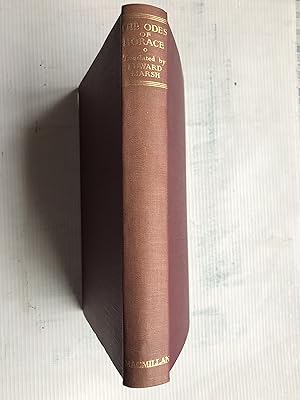 Imagen del vendedor de The Odes of Horace a la venta por Beach Hut Books
