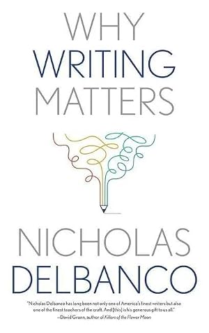 Bild des Verk�ufers f�r Why Writing Matters zum Verkauf von preigu