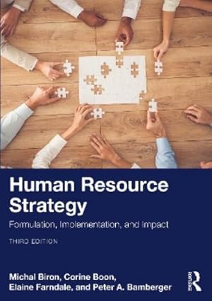 Imagen del vendedor de Human Resource Strategy a la venta por Rarewaves.com USA