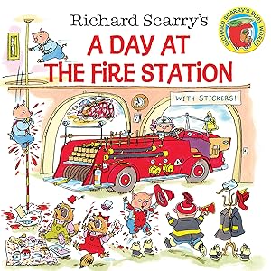Imagen del vendedor de Richard Scarry's A Day at the Fire Station (Pictureback) a la venta por Zoom Books Company
