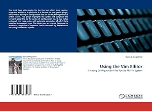 Bild des Verk�ufers f�r Using the Vim Editor | Creating Configuration Files for the MUFIN System zum Verkauf von preigu