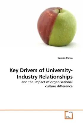 Imagen del vendedor de Key Drivers of University-Industry Relationships | and the impact of organisational culture difference a la venta por preigu