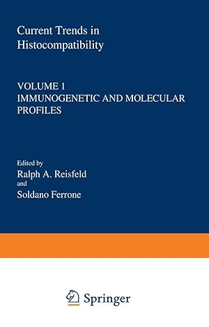 Imagen del vendedor de Current Trends in Histocompatibility | Volume 1 Immunogenetic and Molecular Profiles a la venta por preigu