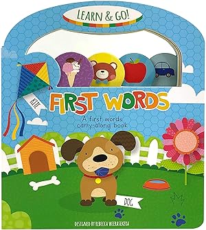 Seller image for Learn & Go: First Words - Children's Board Book - Educational for sale by Zoom Books East