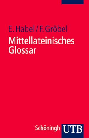 Seller image for Mittellateinisches Glossar: 10.000 Stichw�rter for sale by Antiquariat Armebooks